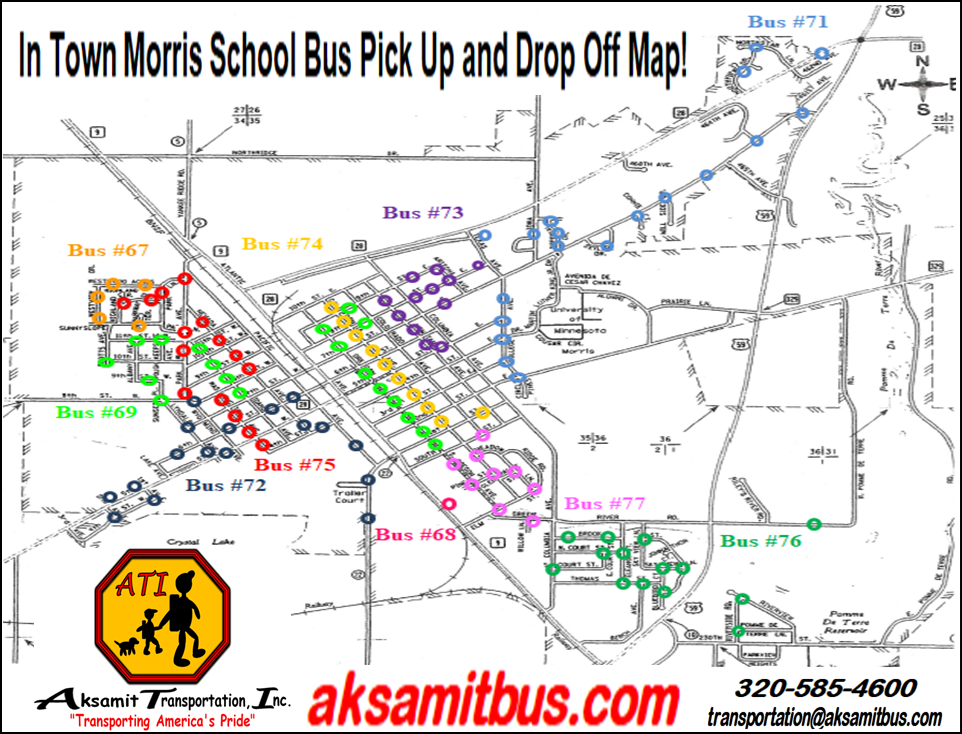 Morris In town Map 2026